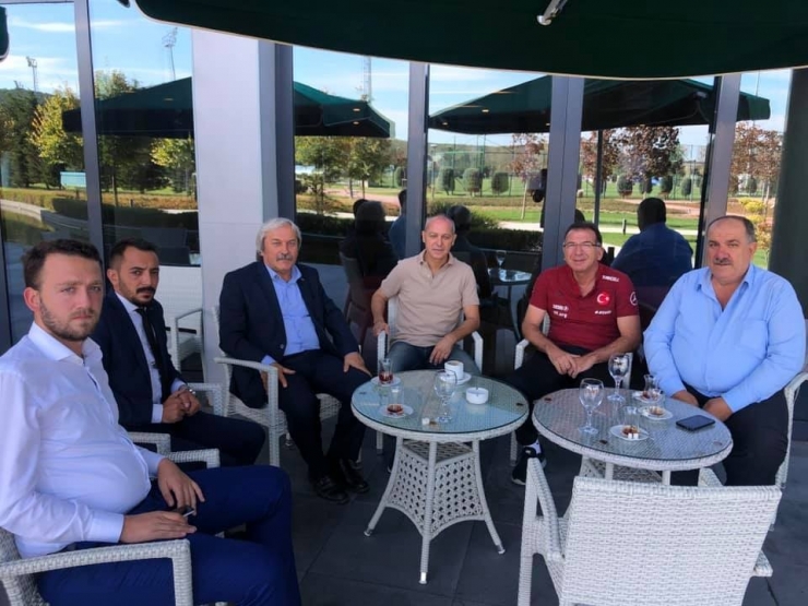 Başkan Şahin’den Tff Riva Tesislerine Ziyaret