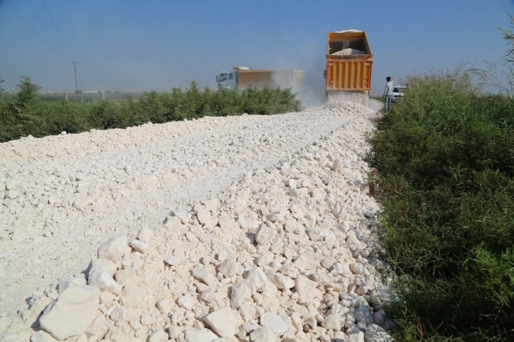 Çamursuz Yollar İçin Haliliye’de Kış Hazırlıkları Sürüyor