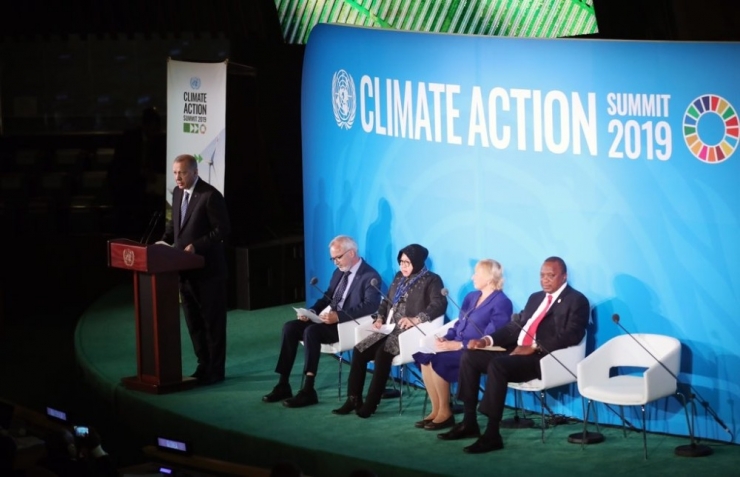 Cumhurbaşkanı Erdoğan İklim Zirvesi’nde Konuştu