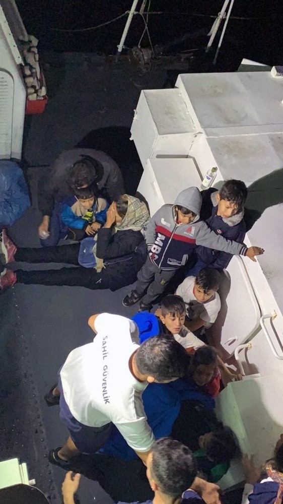 Datça’da 37 Düzensiz Göçmen Yakalandı