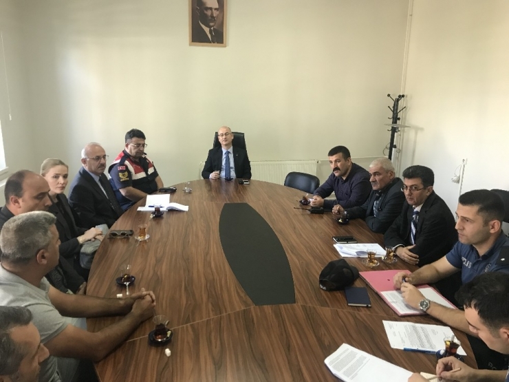 Bozüyük’te İlçe Spor Güvenlik Kurulu Toplantısı