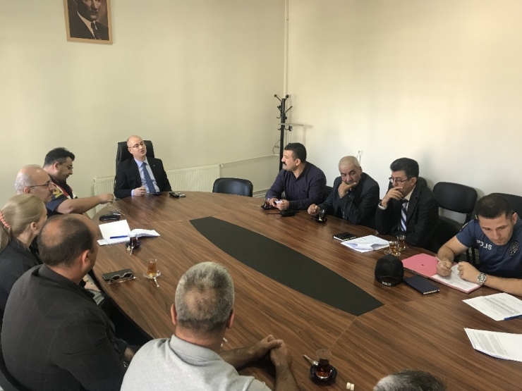 Bozüyük’te İlçe Spor Güvenlik Kurulu Toplantısı