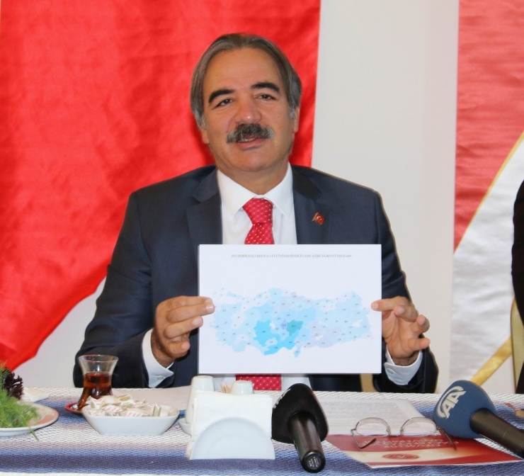 Nevü Rektörü Bağlı, “81 İlden Öğrenci Alan Tek Üniversiteyiz”