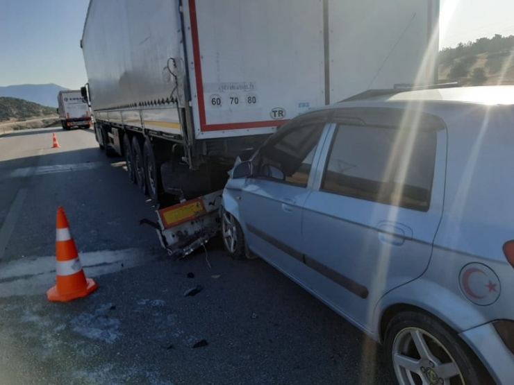 Tosya’da Trafik Kazası 1 Yaralı