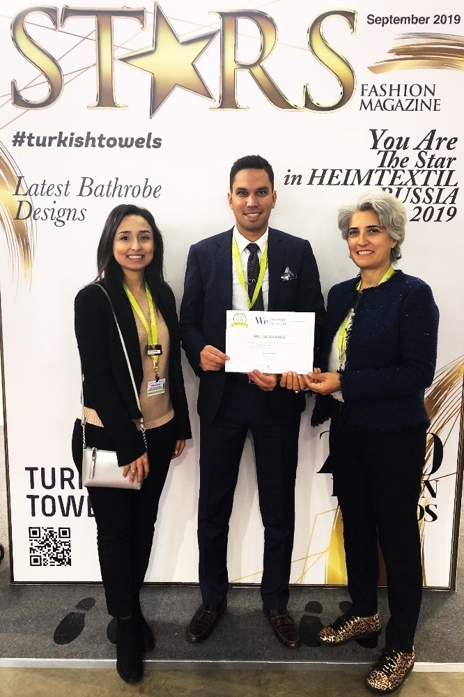 Rusya’da Denizli Havlusu Rüzgarı Esti