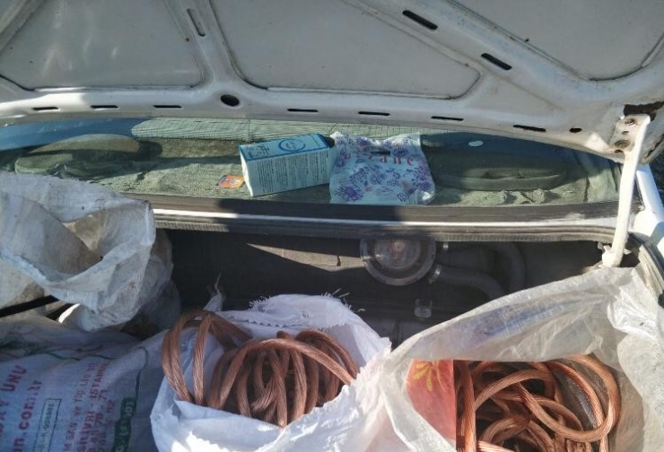 Bartın’da Kablo Hırsızı Tutuklandı