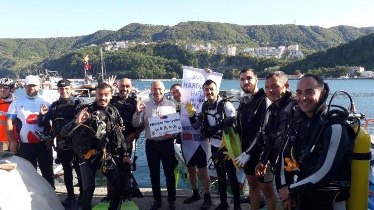 Denizden, Masa, Sandalye, Yangın Tüpü Çıktı