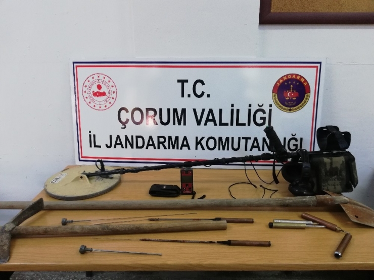 Jandarma’dan Kaçak Kazı Operasyonu