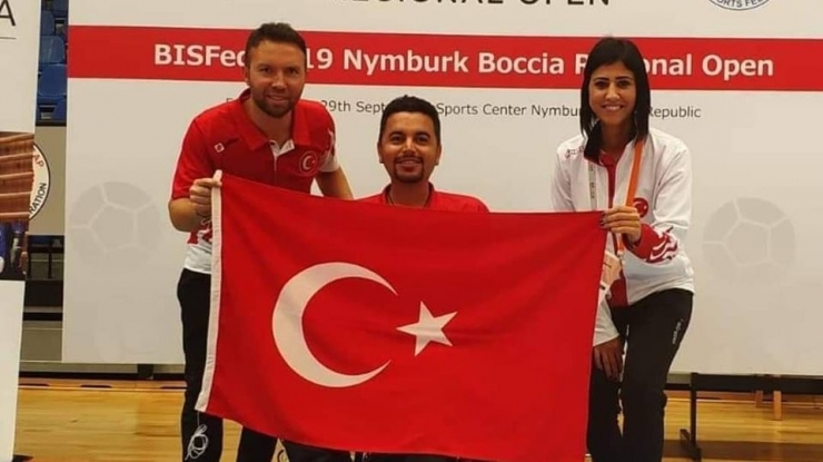 Öner Bozbıyık Ve Ersoy Turp Boccia Şampiyonasında Mücadele Edecek