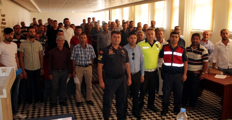 Midyat’ta Servis Şoförlerine Yönelik Eğitim Semineri