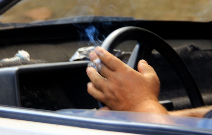 ‘Dumansız Araç’ Uygulamasında İlginç Görüntüler