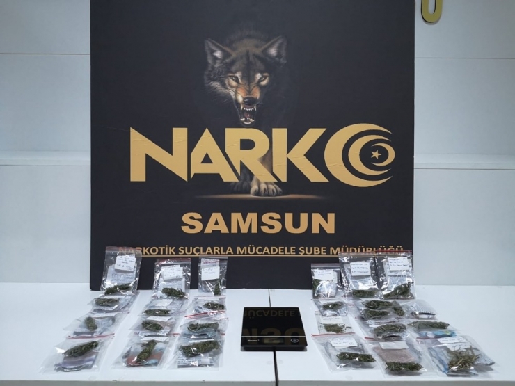 Samsun’da Uyuşturucu Ticaretinden 2 Tutuklama