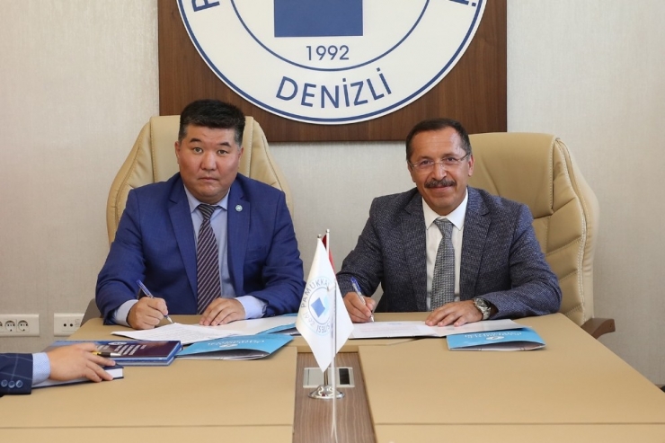 Paü, Kırgızistan Üniversitesi İle İşbirliği Protokolü İmzaladı