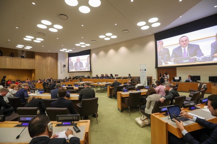 Bakan Çavuşoğlu, Bm Arabuluculuk Dostları Grubu Toplantısına Katıldı