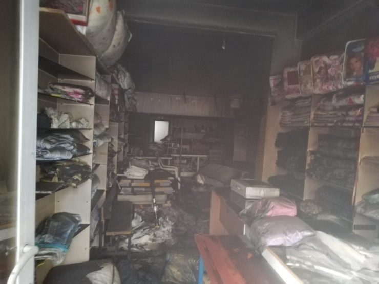 Hatay’da İş Yeri Yangını