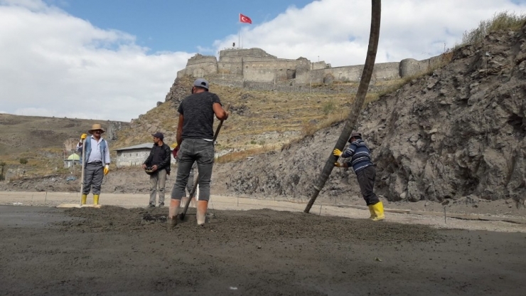 Kars Vadisi Projesinde İlk Beton Atıldı