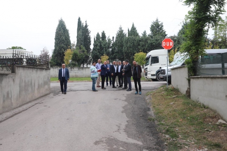 Başkan Söğüt’ten Esentepe Mahallesi’nde İnceleme