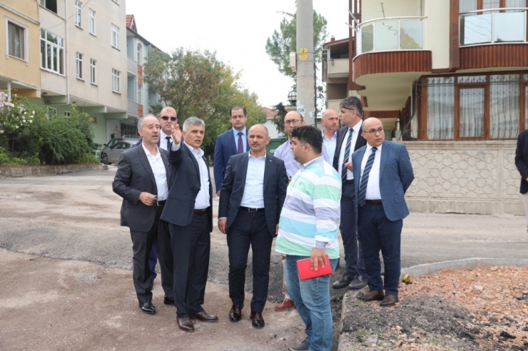 Başkan Söğüt’ten Esentepe Mahallesi’nde İnceleme