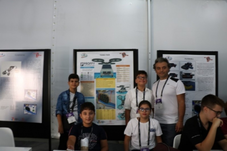Cumhuriyet Ortaokulu Teknofest 2019’a Katıldı