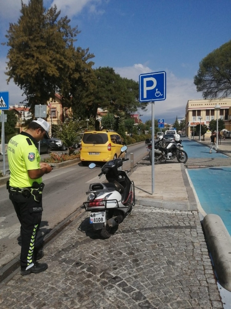 Milas’ta Hatalı Parklar Cezalandırılıyor