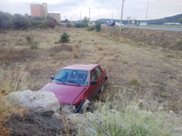 Tavşanlı’da Trafik Kazası: 2 Yaralı