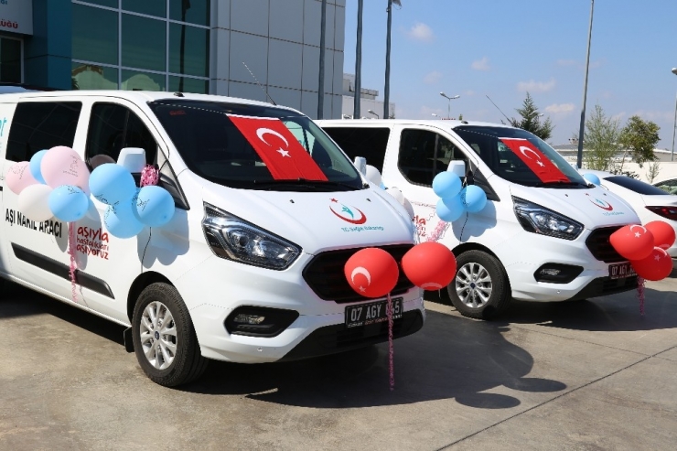 Yeni Aşı Araçları Antalya’ya Teslim Edildi