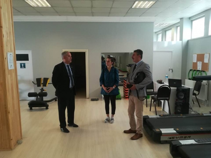 Bayırköy’de Spor Tesisleri İncelendi