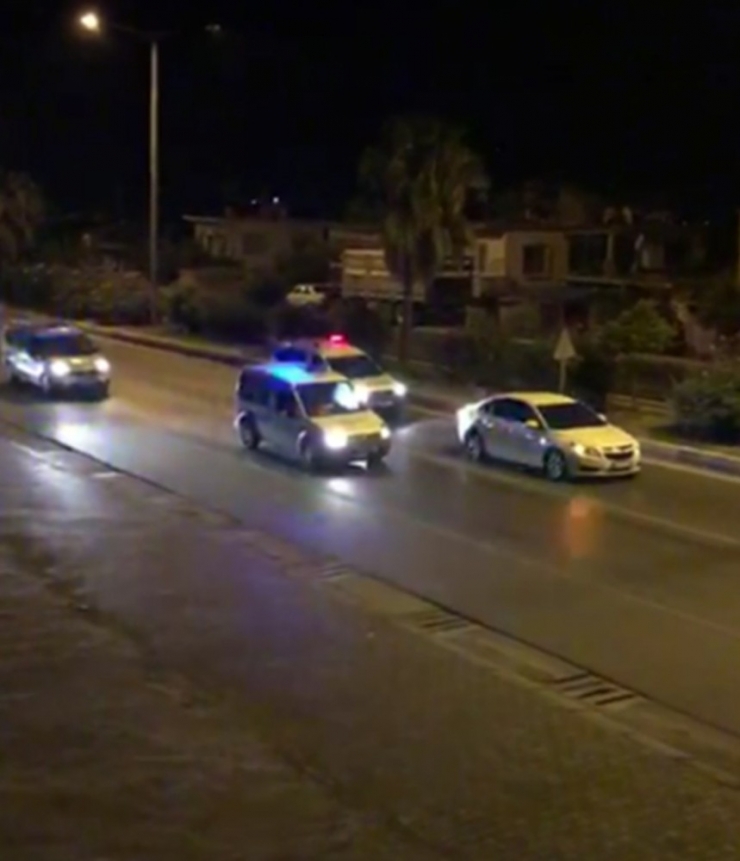 Mersin’de Polisle Şüpheli Arasında Film Gibi Kovalamaca