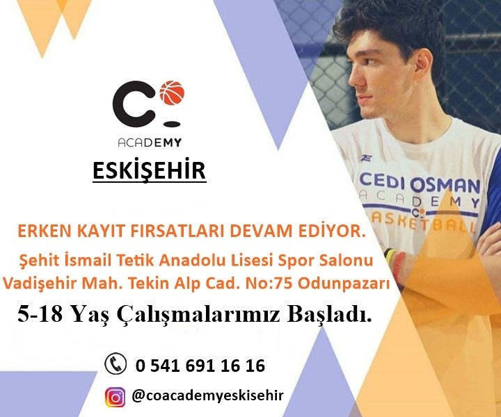 Cedi Osman Academy Eskişehir Açıldı