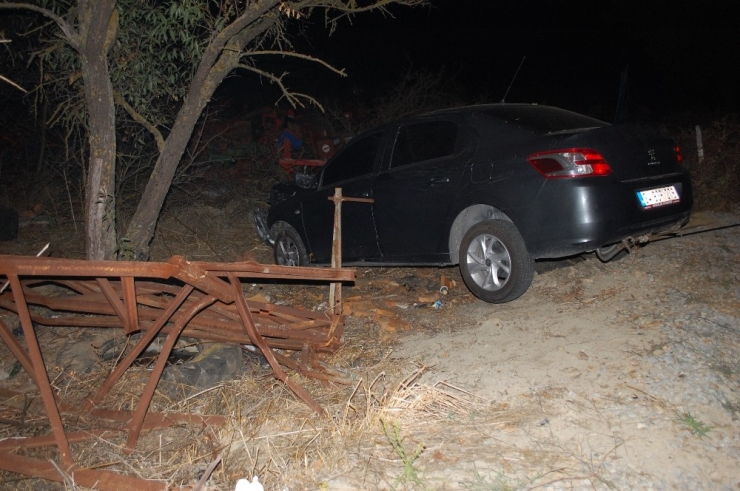Polisten Kaçtı, Kaza Yapınca Yakalandı