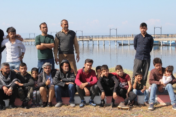 Ayvalık’ta Jandarma 92 Göçmen Yakaladı