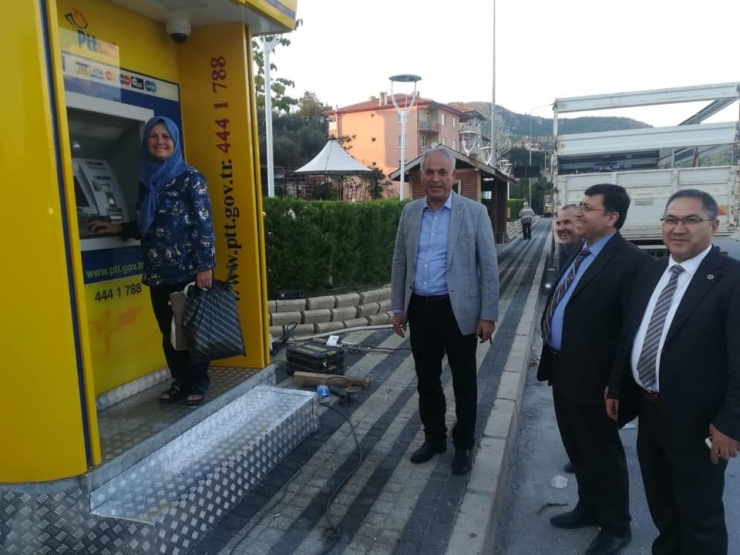 Bayırköy’e Pttmatik Kuruldu