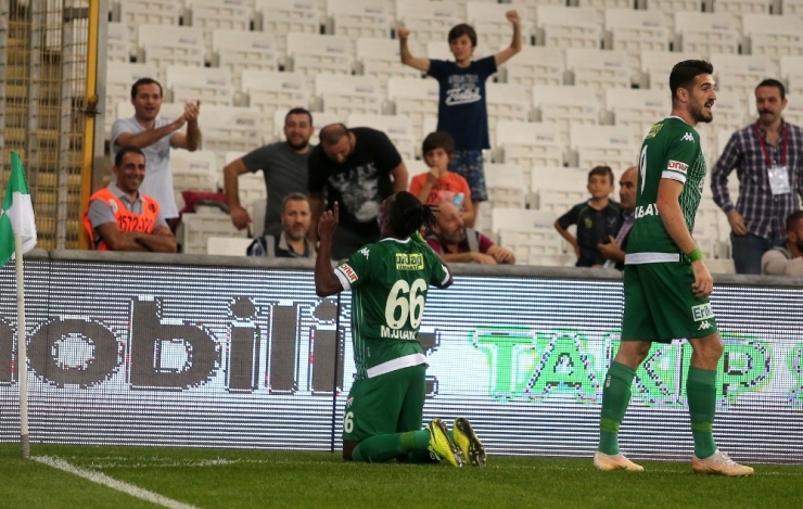 Tff 1. Lig: Bursaspor: 1 - Erzurumspor: 0 (İlk Yarı Sonucu)