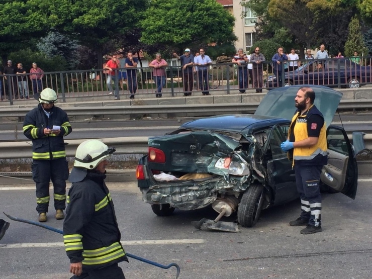 Eskişehirspor U12 Oyuncularını Taşıyan Minibüs Kaza Yaptı