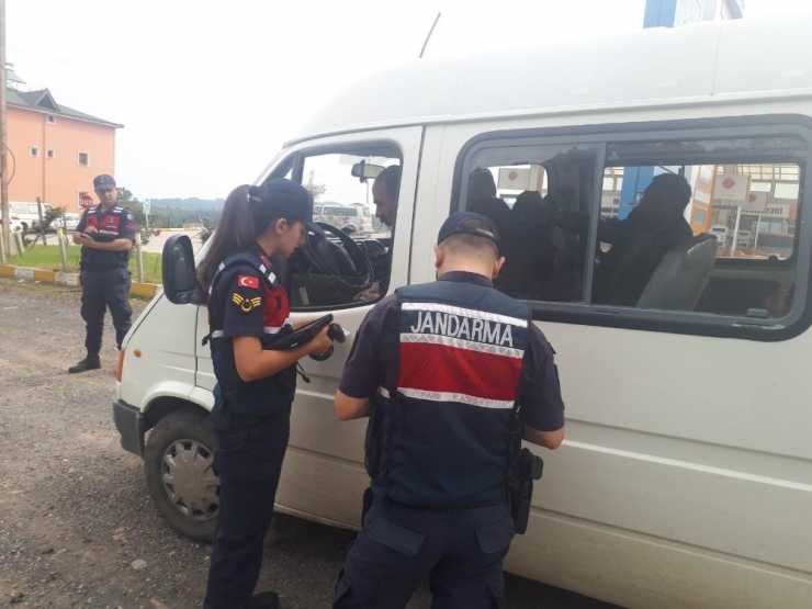 Ordu’da Yollarda Sıkı Denetim