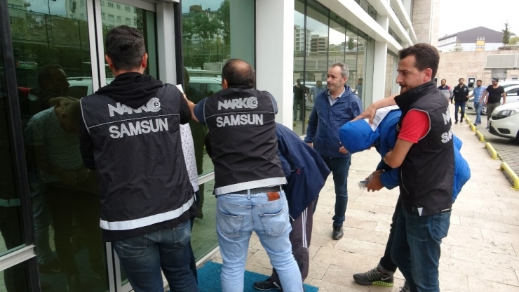 Samsun’da Uyuşturucu Operasyonu: 3 Gözaltı