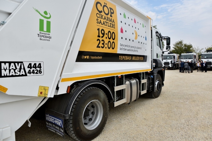 Tepebaşı Belediyesi’nin Araç Filosu Güçleniyor