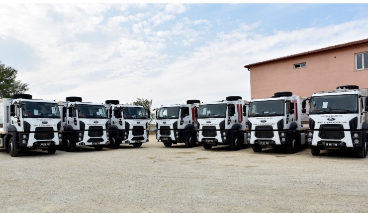 Tepebaşı Belediyesi’nin Araç Filosu Güçleniyor
