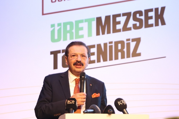 Hisarcıklıoğlu: “Tüm Bu Coğrafyayı Biz Doyurabiliriz. Dünyayı Doyuran Kimse, Dünyanın Lider Ülkesi De Odur”