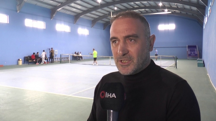 Erzurum’da Tenis Heyecanı