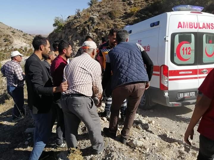 60 Metrelik Uçuruma Yuvarlanan Aracın Sürücüsü Ağır Yaralandı