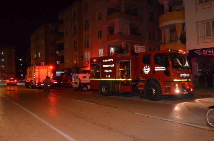 Osmaniye’de Ev Yangını