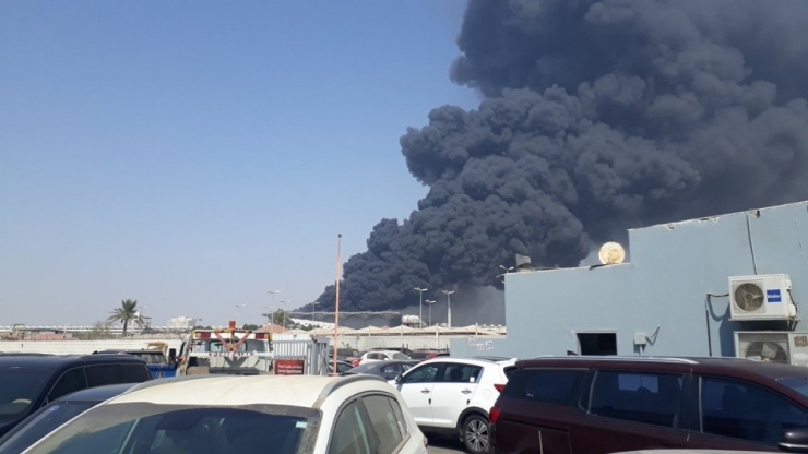 Cidde’de Tren İstasyonunda Yangın