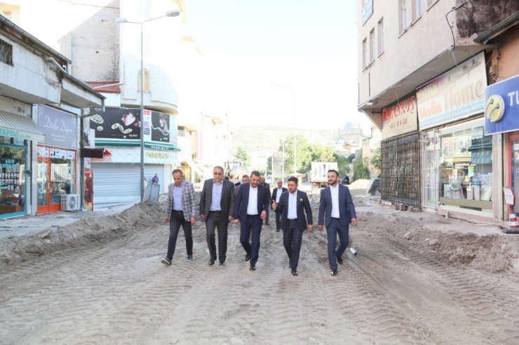 Ak Parti Heyeti, Nevşehir Belediyesi Çalışma Alanlarını İnceledi