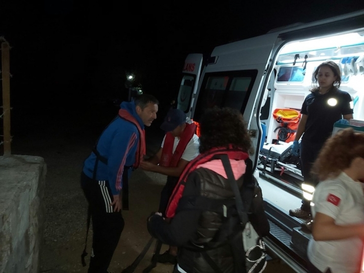 Alman Vatandaşın Yardımına Sahil Güvenlik Yetişti