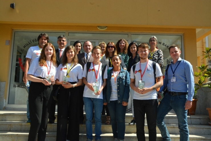 Müdürü Yıldız, Alman Misafirlerini Ağırladı