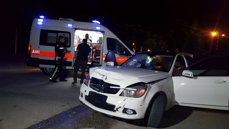 Polisin Dur İhtarına Uymadı, Kaçarken Kaza Yaptı