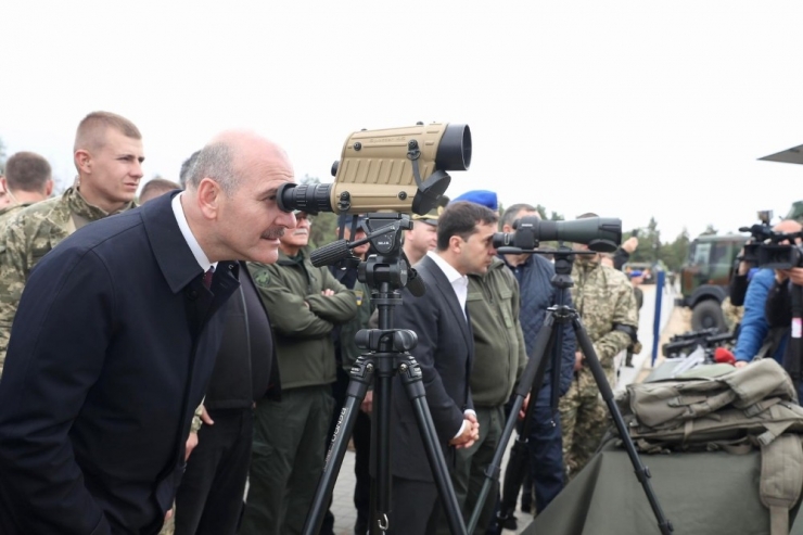 Bakan Soylu Ukrayna’da Tatbikatı İzledi