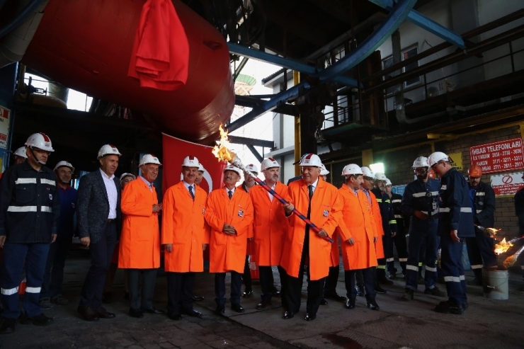 Kardemir’de Yenilenen Yüksek Fırın Ateşlendi