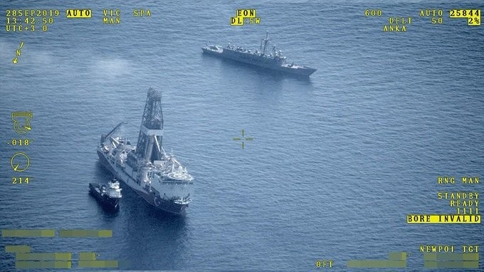 Msb: "Doğu Akdeniz’de Faaliyetlerine Devam Eden Fatih Sondaj Ve Oruçreis Araştırma Gemilerimize Deniz Karakol Uçakları Ve İha’ların Eşliğinde Deniz Kuvvetlerimize Ait Unsurlar Refakat Görevini Sürdürüyor."